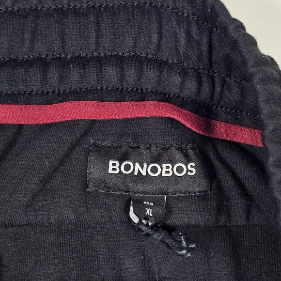 Bonobos Comfort Drawstring Mens XL Black Sweatpants - Picture 3 of 7